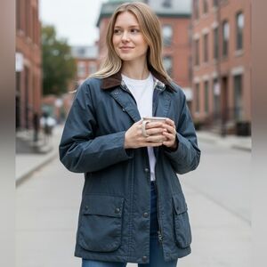 Eddie Bauer Vintage Plaid Lined Coat Women's Sz S